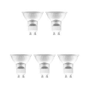 Modee GU10 Halogeen Lamp Dimbaar 42W ECO - 630lm - 2700K - Warm Wit - ECO Halogeen Spot - 5 stuk