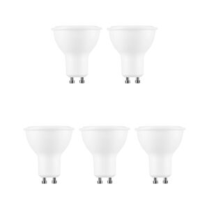 Modee GU10 LED Lamp 3W - 250lm - 2700K - Warm Wit - LED Spot - Vervangt 25W Halogeen Gloeilamp - 5 stuks