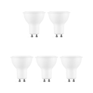 Modee GU10 LED Lamp 4.5W - 400lm - 2700K - Warm Wit - LED Spot - Vervangt 35W Halogeen Gloeilamp - 5 stuks
