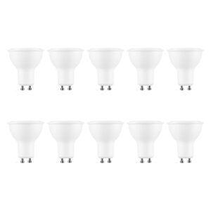 Modee GU10 LED Lamp 6W - 550lm - 2700K - Warm Wit - LED Spot - Vervangt 42W Halogeen Gloeilamp - 10 stuks