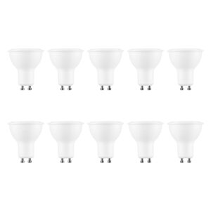 Modee GU10 LED Lamp 6W - 550lm - 4000K - Neutraal Wit - LED Spot - Vervangt 42W Halogeen Gloeilamp - 10 stuks