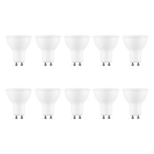 Modee GU10 LED Lamp 6W - 550lm - 6000K - Daglicht Wit - LED Spot - Vervangt 42W Halogeen Gloeilamp - 10 stuks