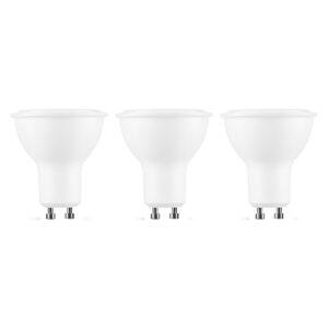 Modee GU10 LED Lamp 6W - 550lm - 6000K - Daglicht Wit - LED Spot - Vervangt 42W Halogeen Gloeilamp - 3 stuks