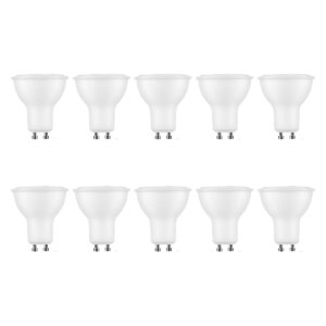 Modee GU10 LED Lamp 7W - 700lm - 6000K - Daglicht Wit - LED Spot - Vervangt 54W Halogeen Gloeilamp - 10 stuks