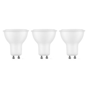 Modee GU10 LED Lamp 7W - 700lm - 6000K - Daglicht Wit - LED Spot - Vervangt 54W Halogeen Gloeilamp - 3 stuks
