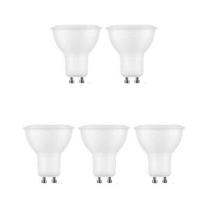 Modee GU10 LED Lamp 7W - 700lm - 6000K - Daglicht Wit - LED Spot - Vervangt 54W Halogeen Gloeilamp - 5 stuks