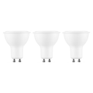 Modee GU10 LED Lamp Dimbaar 6W - 550lm - 6000K - Daglicht Wit - LED Spot - Vervangt 45W Halogeen Gloeilamp - 3 stuks