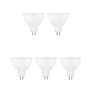 Modee GU5.3 LED Lamp 5W - 450lm - 2700K - Warm Wit - LED Spot MR16 - Vervangt 35W Halogeen Gloeilamp - 5 stuk