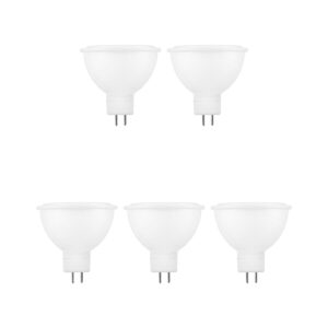 Modee GU5.3 LED Lamp 5W - 450lm - 4000K - Neutraal Wit - LED Spot MR16 - Vervangt 35W Halogeen Gloeilamp - 5 stuk
