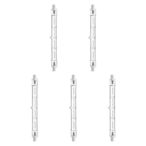 Modee Halogeenlamp R7s - 400W 2700K 8600 LM 230V - Staaflamp - 118mm - Warm Wit - 5 stuks