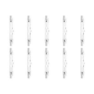 Modee Halogeenlamp R7S - 80W 2700K 1400 LM 230V - Staaflamp - 78mm - Warm Wit - 10 stuks