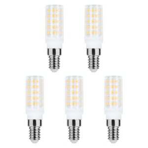 Modee LED Buislamp E14 - 4.3W 4000K 450lm 230V - LED Afzuigkaplamp - Wit Licht - 5 stuks