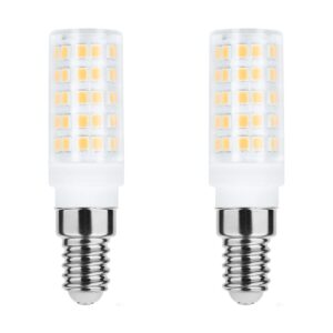 Modee LED Buislamp E14 - 4.3W 6000K 450lm 230V - LED Afzuigkaplamp - Daglicht Wit - 2 stuks