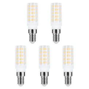 Modee LED Buislamp E14 - 4.3W 6000K 450lm 230V - LED Afzuigkaplamp - Daglicht Wit - 5 stuks