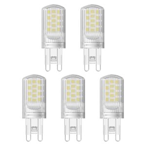 Modee LED Lamp G9 - 4.2W 4000K 470 LM 230V - LED Lamp insteek - Wit Licht - 5 stuks
