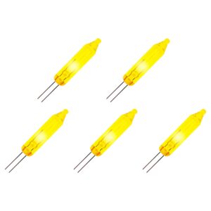 OE Lightning Reserve Kerstlampjes - 5 stuks - Zonder Fitting - 2.5V/0.425W - Geel Licht