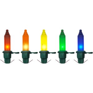 OE Lightning Reserve Kerstlampjes Gekleurd - Set van 5 - Groene Insteek Fitting - 2.5V/0.425W - Vijf kleuren