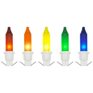 OE Lightning Reserve Kerstlampjes - 5 stuks - Groene Insteek Fitting - 2.5V/0.425W - Warm Wit Licht