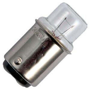 Signaallamp Ba15d 24V 5W - 208 mAh - Per stuk - T14 Gloeilamp Ø14mm - 30mm - 2500K - Dimbaar