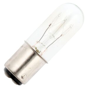 Signaallamp Ba15d 130V 5W - 38 mAh - Per stuk - T16 Gloeilamp Ø16mm - 54mm - 2500K - Dimbaar