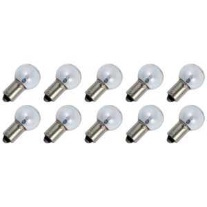 Signaallamp BA9S 3.6V 0.9W - 250 mAh - 10 stuks - G17 Gloeilamp Ø17mm - 30mm - 2500K - Dimbaar