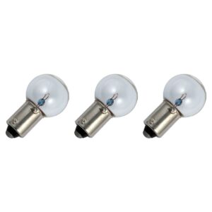Signaallamp BA9S 3.6V 1.62W - 450 mAh - 3 stuks - G17 Gloeilamp Ø17mm - 30mm - 2500K - Dimbaar
