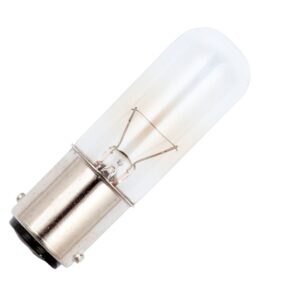Signaallamp Ba15d 12V 5W - 416 mAh - Per stuk - T16 Gloeilamp Ø16mm - 54mm - 2500K - Dimbaar
