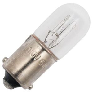 Signaallamp Ba9s 130V 2.6W - 20 mAh - Per stuk - T10 Gloeilamp Ø10mm - 28mm - 2500K - Dimbaar