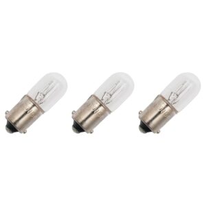 Signaallamp Ba9s 130V 2.6W - 20 mAh - 3 stuks - T10 Gloeilamp Ø10mm - 28mm - 2500K - Dimbaar