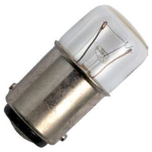 Signaallamp Ba15d 24V 3W - 125 mAh - Per stuk - T16 Gloeilamp Ø16mm - 35mm - 2500K - Dimbaar