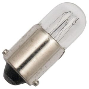 Signaallamp Ba9s 130V 2.6W - 20 mAh - Per stuk - T9 Gloeilamp Ø9mm - 23mm - 2500K - Dimbaar