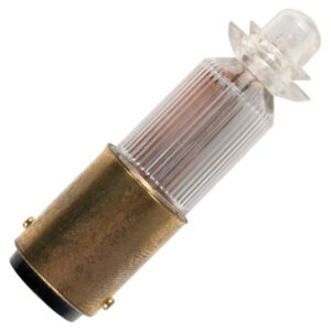 Signaallamp Ba15d 240V - Per stuk - T16 Neonlamp Ø16mm - 54mm - 2500K - Dimbaar - Rood