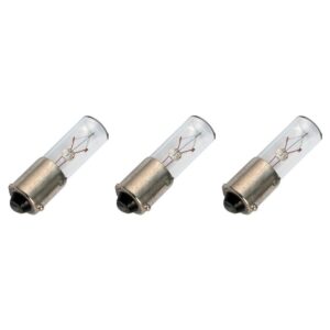 Signaallamp Ba9s 24V 1.75W - 72 mAh - 3 stuks - T8 Gloeilamp Ø8mm - 30mm - 2500K - Dimbaar