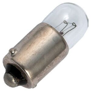 Signaallamp Ba9s 12V 5W - 416 mAh - Per stuk - T9 Gloeilamp Ø9mm - 23mm - 2500K - Dimbaar