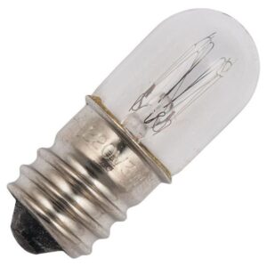 Signaallamp E12 230V 3W - 13 mAh - Per stuk - T13 Gloeilamp Ø13mm - 33mm - 2500K - Dimbaar
