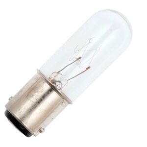 Signaallamp Ba15d 30V 3W - 100 mAh - Per stuk - T16 Gloeilamp Ø16mm - 54mm - 2500K - Dimbaar