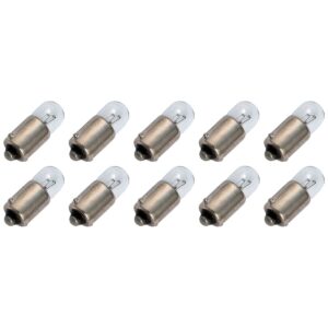 Signaallamp Ba9s 24V 2W - 83 mAh - 10 stuks - T9 Gloeilamp Ø9mm - 23mm - 2500K - Dimbaar