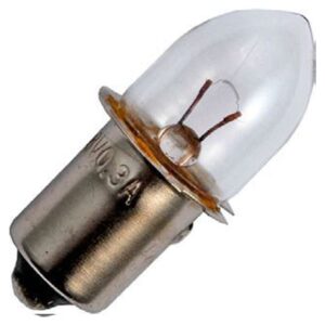 Signaallamp P13.5S 3.6V 1.8W - 500 mAh - Per stuk - T1 Gloeilamp Ø10mm - 30mm - 2500K - Dimbaar