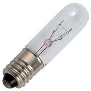 Signaallamp E10 30V 3W - 100 mAh - Per stuk - T10 Gloeilamp Ø10mm - 40mm - 2500K - Dimbaar