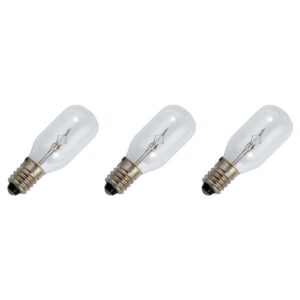 Signaallamp E10 30V 4W - 133 mAh - 3 stuks - T16 Gloeilamp Ø16mm - 35mm - 2500K - Dimbaar