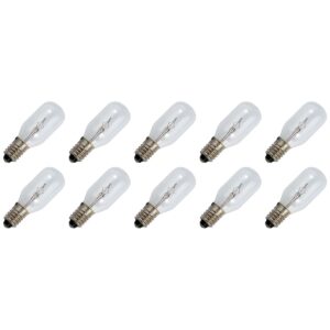 Signaallamp E10 30V 4W - 133 mAh - 10 stuks - T16 Gloeilamp Ø16mm - 35mm - 2500K - Dimbaar