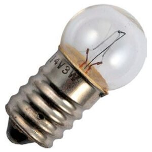 Signaallamp E14 12V 3W - 250 mAh - Per stuk - G18 Gloeilamp Ø18mm - 35mm - 2500K - Dimbaar