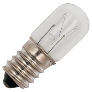 Signaallamp E14 24V 3W - 125 mAh - Per stuk - T16 Gloeilamp Ø16mm - 45mm - 2500K - Dimbaar