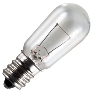 Signaallamp E12 24V 6W - 250 mAh - Per stuk - S19 Gloeilamp Ø19mm - 46mm - 2500K - Dimbaar