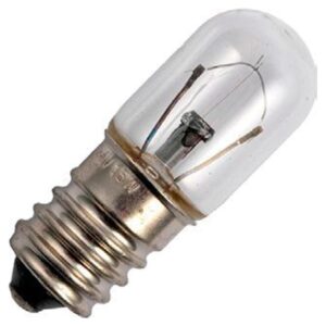 Signaallamp E14 24V 5W - 208 mAh - Per stuk - T16 Gloeilamp Ø16mm - 45mm - 2500K - Dimbaar