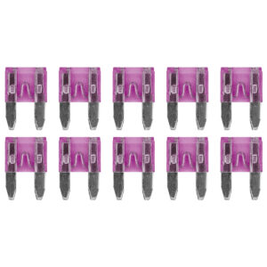 ProRide Steekzekeringen Mini 4A - Roze - Geschikt voor auto, boot en camper - 10 stuks