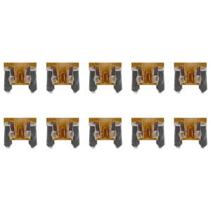 ProRide Steekzekeringen Micro 5A - Oranje - Geschikt voor auto, boot en camper - 10 stuks