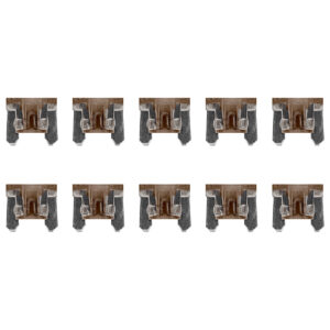 ProRide Steekzekeringen Micro 7.5A - Bruin - Geschikt voor auto, boot en camper - 10 stuks