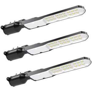 Modee Straatlamp 50W - 5000lm - Straatverlichting - Buitenlamp - Neutraal Wit - 3 Stuks