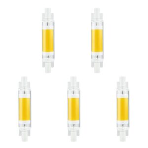 SPL R7s LED Lamp 4W Dimbaar - Neutraal Wit - 470lm - LED T16 Buislamp - 5 Stuks